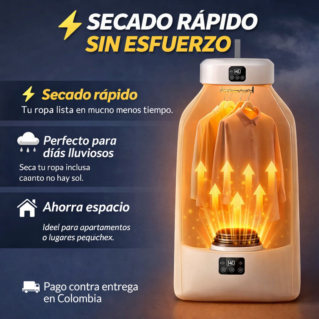 SECADOR DE ROPA ELECTRICO