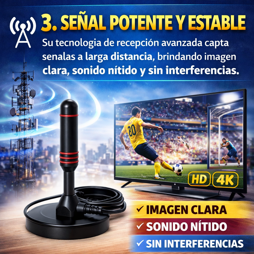 ANTENA TDT: +1000 CANALES HD