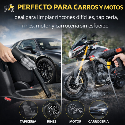 ASPIRADORA + HIDROLAVADORA!