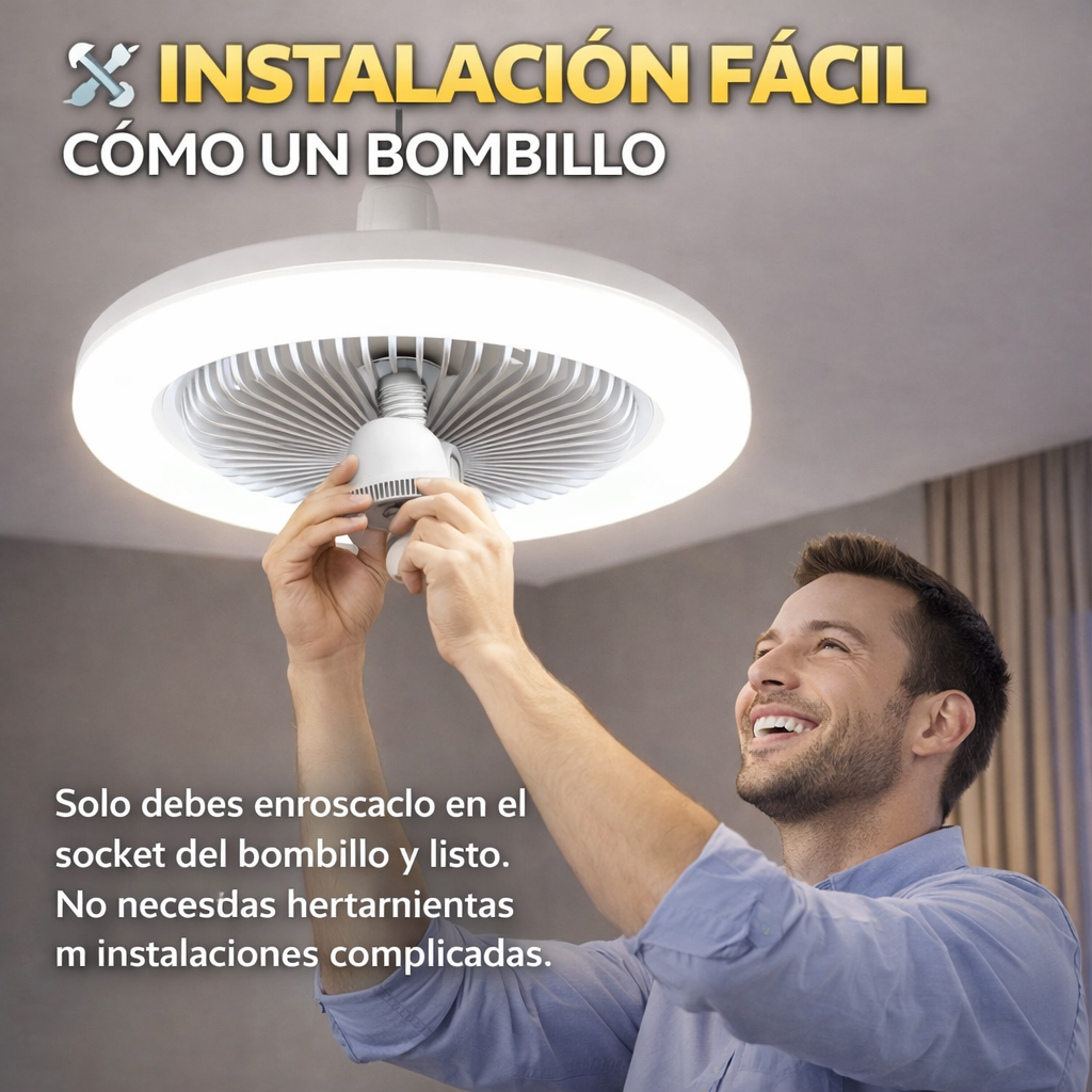 VENTILADOR BOMBILLO BUENO