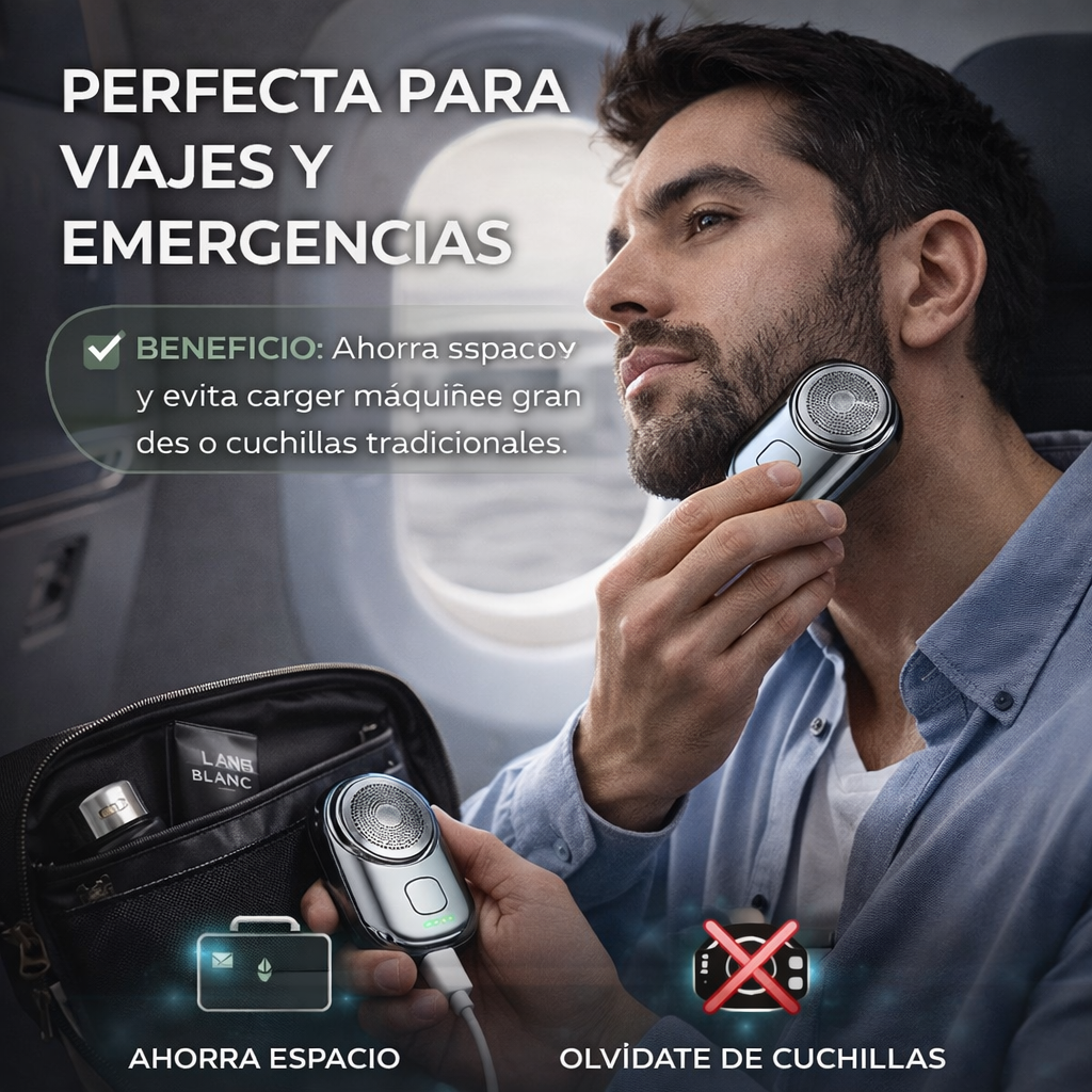 MINI AFEITADORA PORTATIL