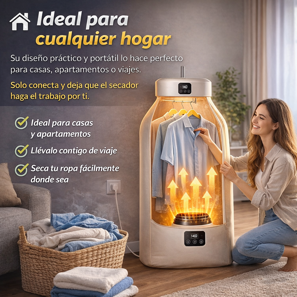 SECADOR DE ROPA ELECTRICO